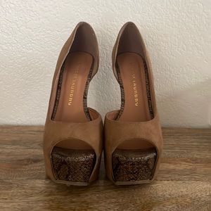 Selling these cute Chinese Laundry Platform Pumps!